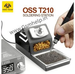 OSS TEAM T210 DIGITAL DISPLAY ADJUSTABLE SOLDERING STATION