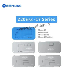 Mijing Z20 PRO iPhone X to 17 Pro Max Motherboard Middle Layer Stencil Kit