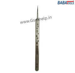 BabaTools BT-42 Precision Straight Tweezer High Hardness Tweezer