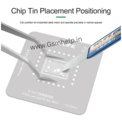 Relife ST-20 Stainless Steel Tweezer Precision Chip Placement Tin Positioning