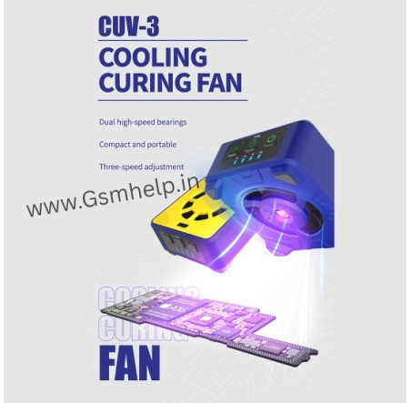 Mechanic CUV-3 Quick Cooling Fan & Fume Exhaust & UV Lamp (3-in-1)