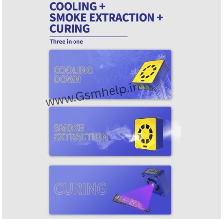 Mechanic CUV-3 Quick Cooling Fan & Fume Exhaust & UV Lamp (3-in-1)